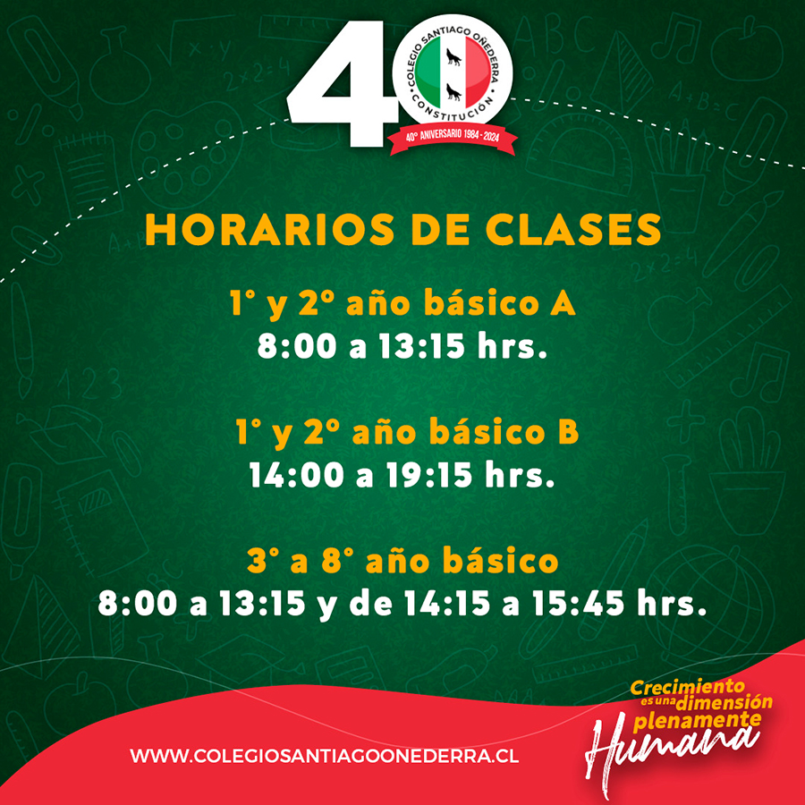HORARIO CURSOS OK1