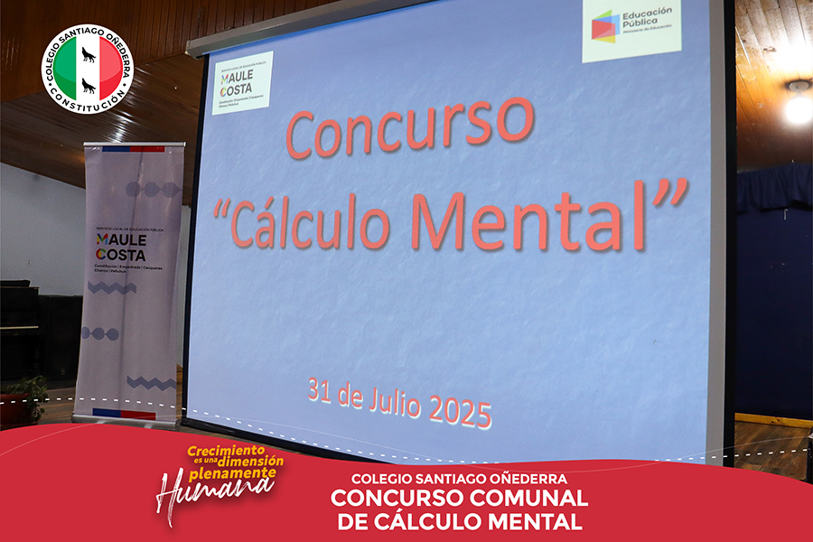 concurso calculo mental 2025