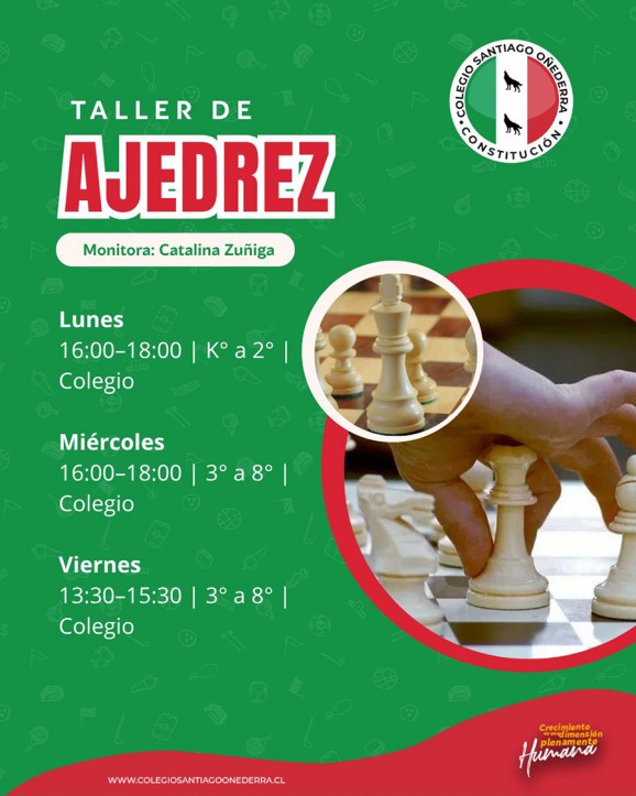 TALLER DE AJEDREZ